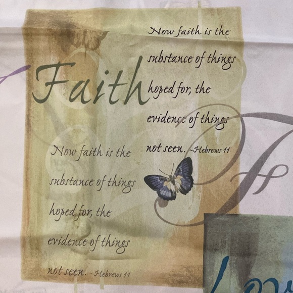 🌹Saturday Knight Inspired Faith, Joy, Love, Piece, message shower curtain - Picture 14 of 16